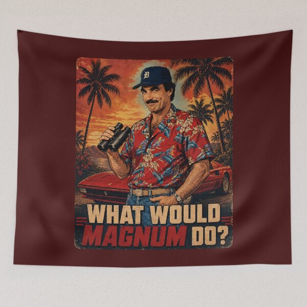 Item preview, What would Magnum do? designed and sold by TeeCodes.