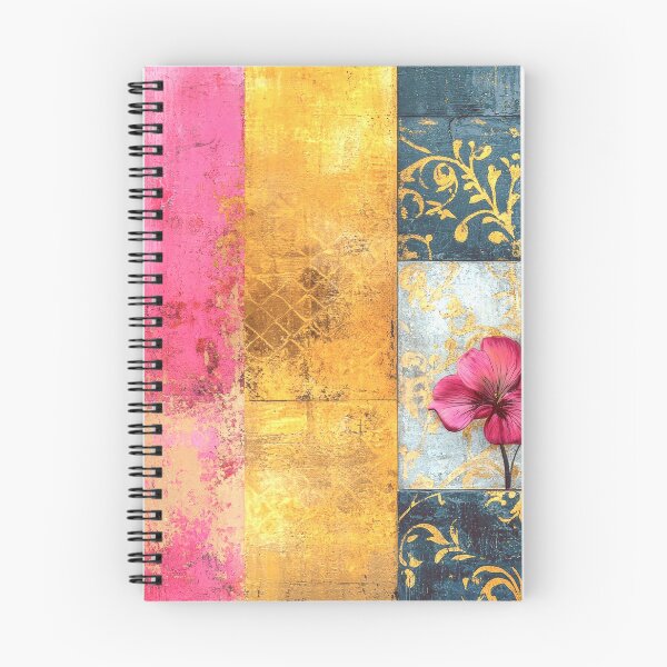 Item preview, Shabby Chic Pink And Golden Distressed Vintage Abstract designed and sold by DEC02.