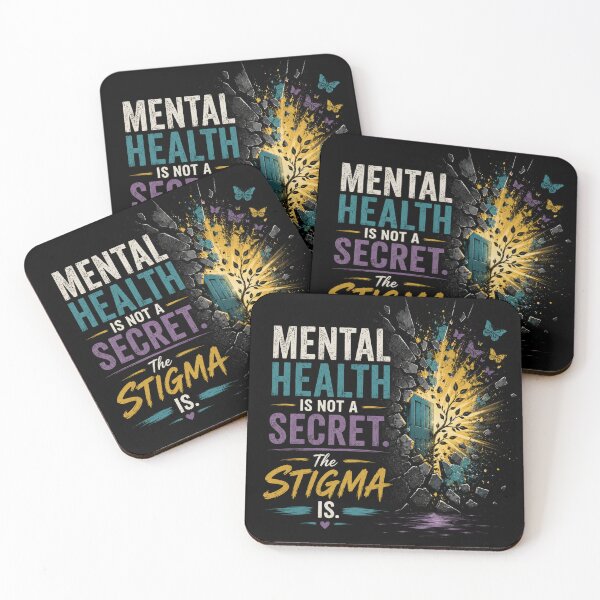 Item preview, Mental Health Awareness Break The Stigma designed and sold by WordsplusFabric.
