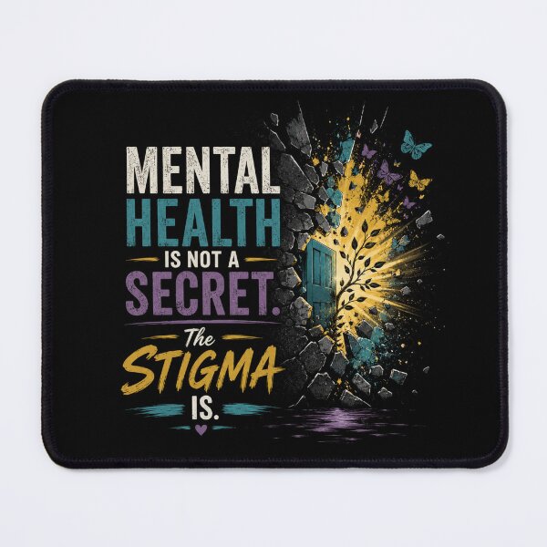 Item preview, Mental Health Awareness Break The Stigma designed and sold by WordsplusFabric.