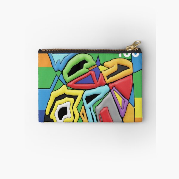 Item preview, jumbled C stamp colorful geometric abstract stamp design designed and sold by SmashingDeals.