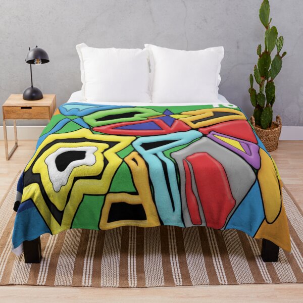 Item preview, jumbled C stamp colorful geometric abstract stamp design designed and sold by SmashingDeals.