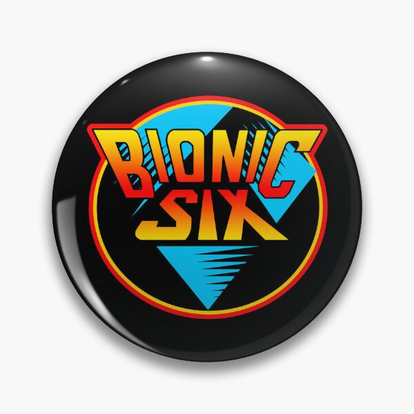 Item preview, The Bionic Six - Classic Sci Fi Animated Series Logo designed and sold by darklordpug.
