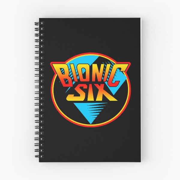 Item preview, The Bionic Six - Classic Sci Fi Animated Series Logo designed and sold by darklordpug.