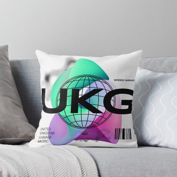 Item preview, UKG - UK Garage Music Vibes (Black)  designed and sold by Discothreadz.