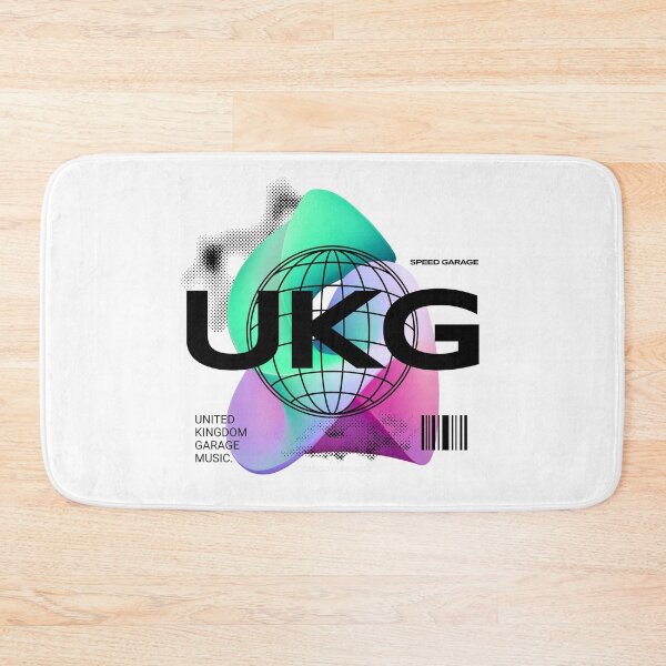 Item preview, UKG - UK Garage Music Vibes (Black)  designed and sold by Discothreadz.