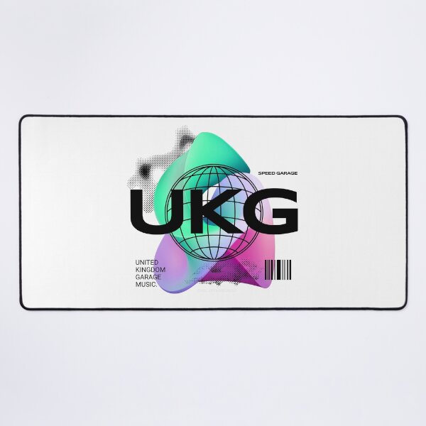 Item preview, UKG - UK Garage Music Vibes (Black) designed and sold by Discothreadz.