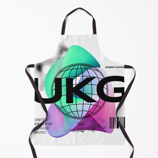 Item preview, UKG - UK Garage Music Vibes (Black) designed and sold by Discothreadz.