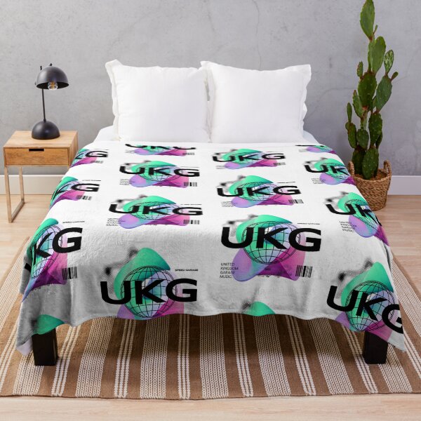 Item preview, UKG - UK Garage Music Vibes (Black) designed and sold by Discothreadz.