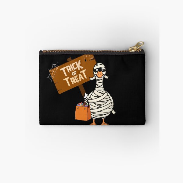 Item preview, Halloween Trick or Treat Cute Goose designed and sold by The Retromotel.