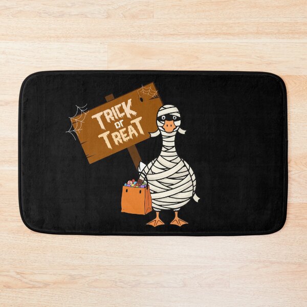 Item preview, Halloween Trick or Treat Cute Goose designed and sold by The Retromotel.