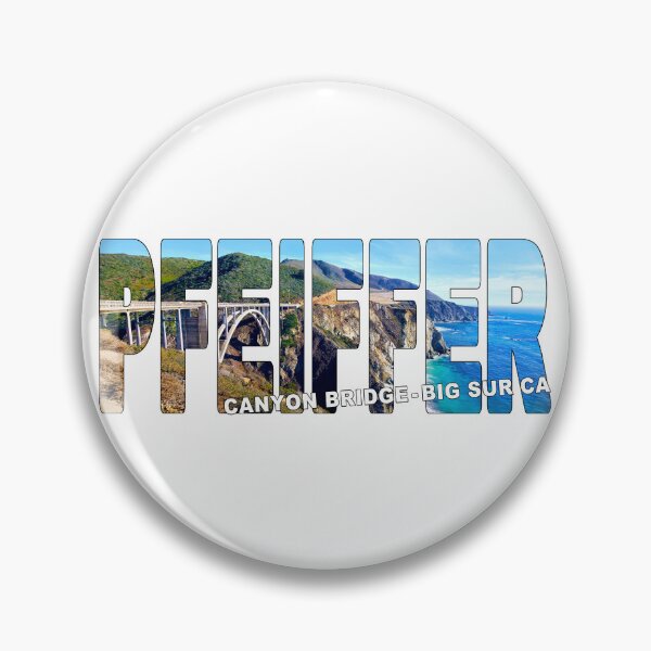 Item preview, PFEIFFER Canyon Bridge Big Sur CA - Carmel-by-the-Sea Sunny Day designed and sold by Adam Gormley.