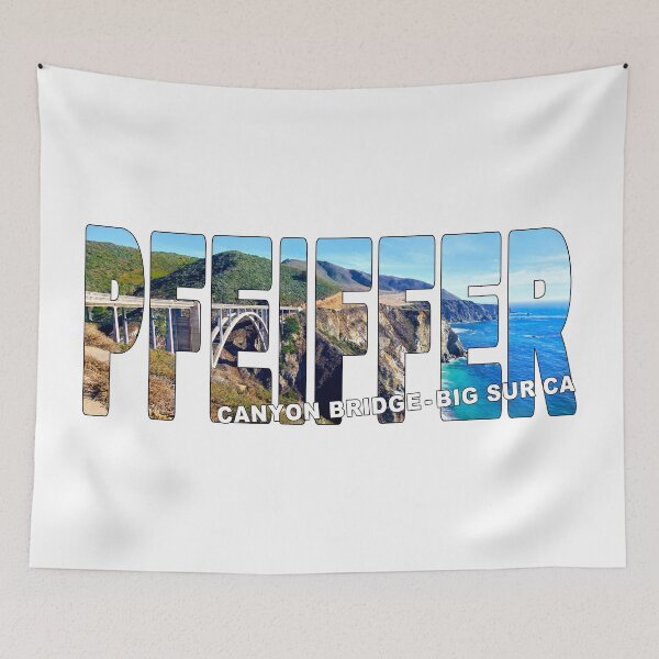 Item preview, PFEIFFER Canyon Bridge Big Sur CA - Carmel-by-the-Sea Sunny Day designed and sold by Adam Gormley.