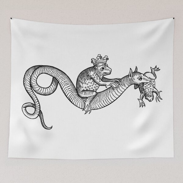Item preview, Frog King from Borges's Manual of Imaginative Zoology designed and sold by Hedrin.