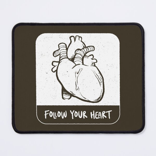 Item preview, Follow Your Heart White designed and sold by Tobe Fonseca®.