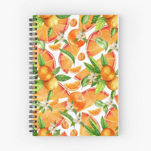 Item preview, Vibrant Watercolor Orange Fruit Seamless Pattern  designed and sold by VibranPalette.