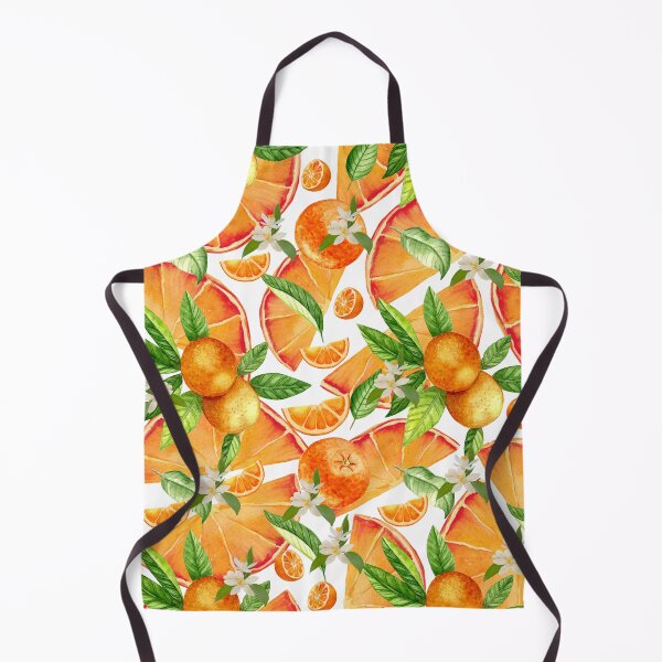 Item preview, Vibrant Watercolor Orange Fruit Seamless Pattern designed and sold by VibranPalette.