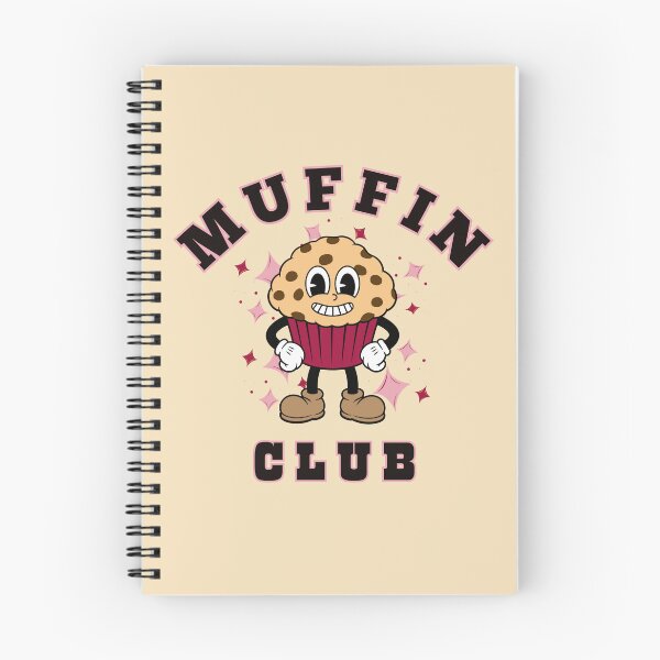Item preview, Muffin Club – Fun Foodie Character  designed and sold by Shedronpanda.