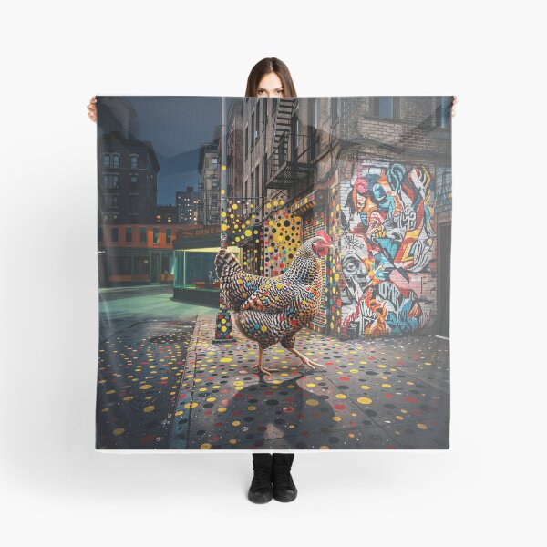 Item preview, Urban Chicken Street Art designed and sold by Home Decor Art.