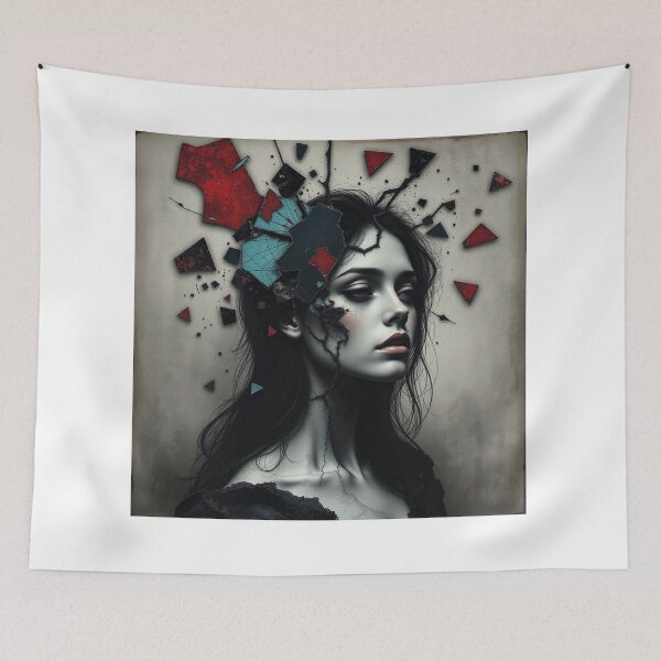 Item preview, Shattered Psyche designed and sold by HoleyHouse.