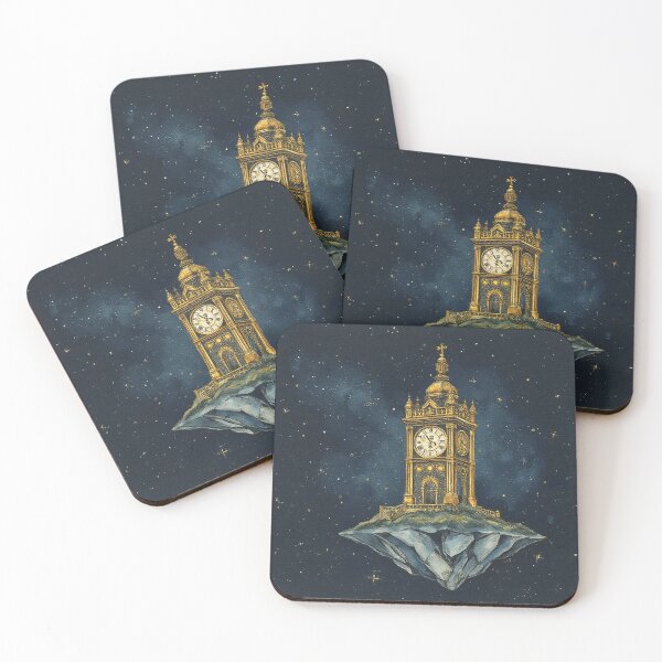 Item preview, Celestial Astronomical Clock Tower Art designed and sold by StudioForge.