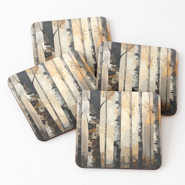 Item preview, Mosaic Birch Trees 2 designed and sold by WeaveSphere.