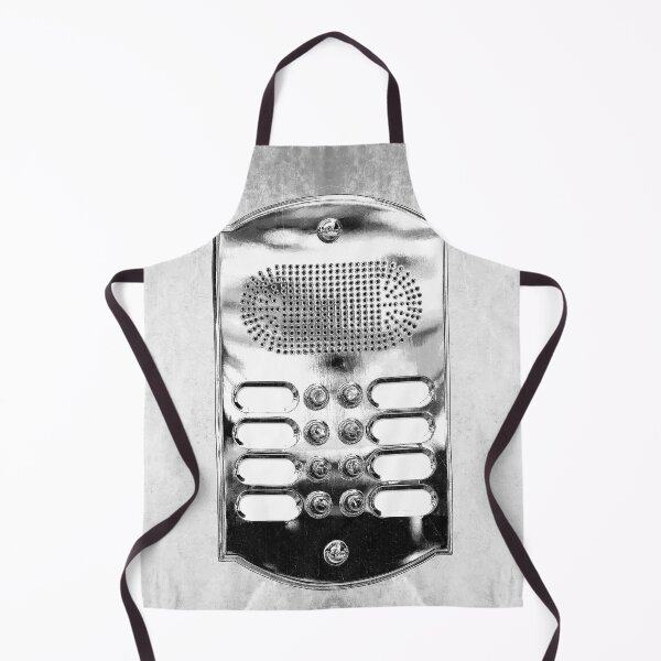Item preview, Vintage Chrome Apartment Intercom Panel designed and sold by Ghoul Enterprises.