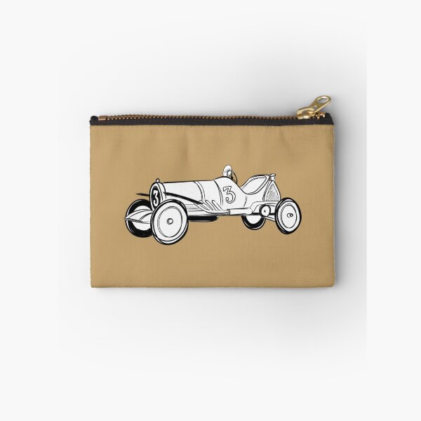Item preview, Chitty race car black and white designed and sold by TheNuttyDuck.