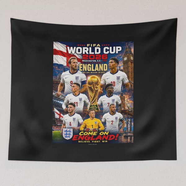 Item preview, FIFA 2026 WORLD CUP - England - There Lions Ready for Glory designed and sold by DBM Photo Art 1.