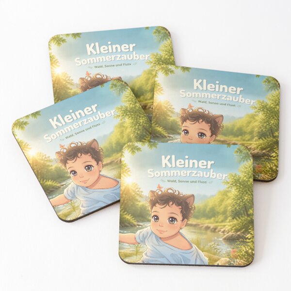 Item preview, Little Summer Magic – Cute Forest River Nature Fantasy Art designed and sold by DervoTeck2767.