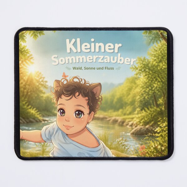 Item preview, Little Summer Magic – Cute Forest River Nature Fantasy Art designed and sold by DervoTeck2767.