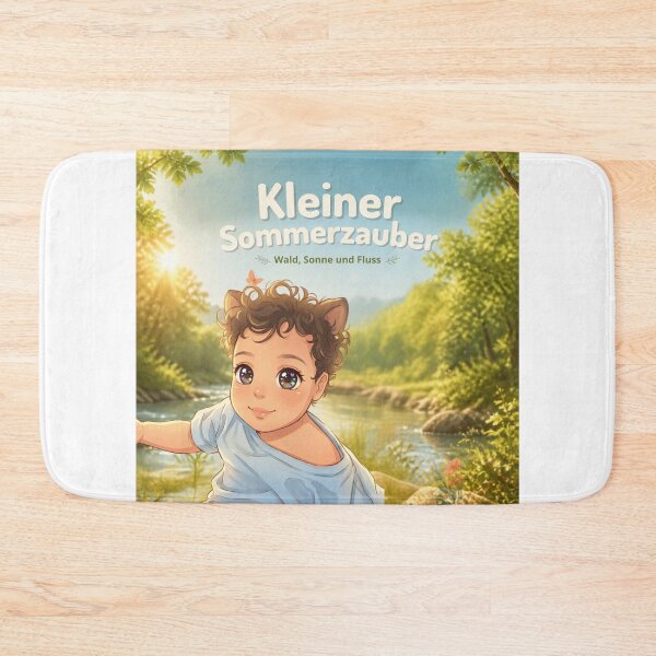 Item preview, Little Summer Magic – Cute Forest River Nature Fantasy Art designed and sold by DervoTeck2767.