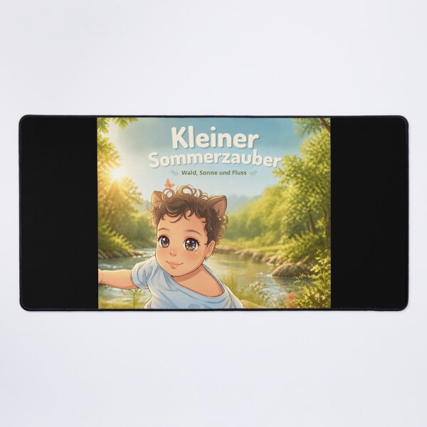 Item preview, Little Summer Magic – Cute Forest River Nature Fantasy Art designed and sold by DervoTeck2767.