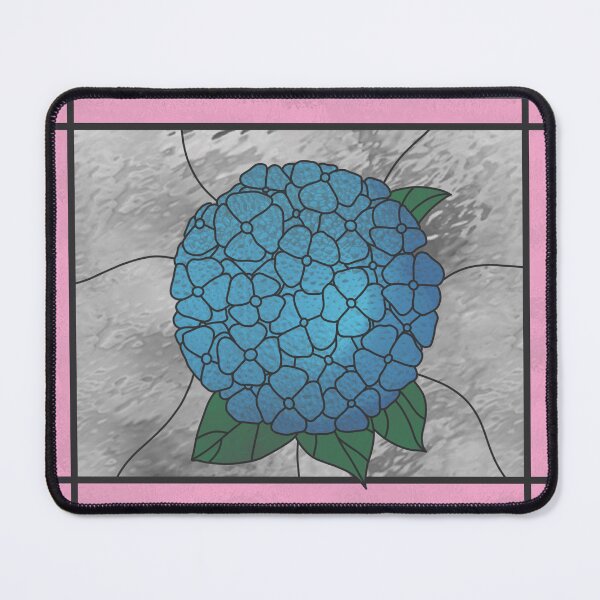 Item preview, Framed stained glass hydrangea designed and sold by DesignsbyElyse.