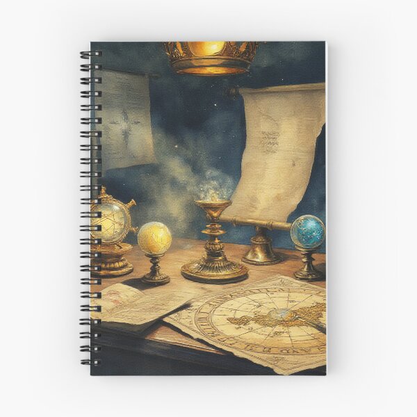 Item preview, Mystical Astronomical Laboratory Star Map Art designed and sold by StudioForge.