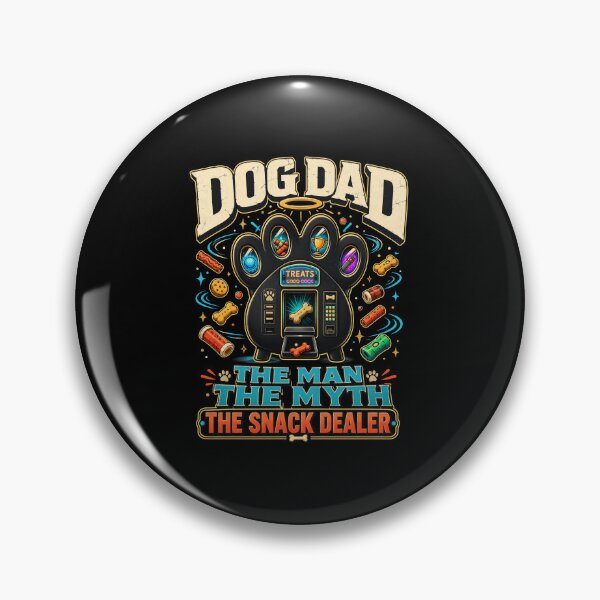 Item preview, Dog Dad The Man The Myth The Snack Dealer designed and sold by SoyLamderma.