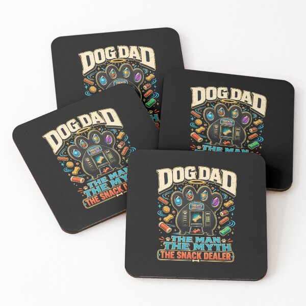 Item preview, Dog Dad The Man The Myth The Snack Dealer designed and sold by SoyLamderma.