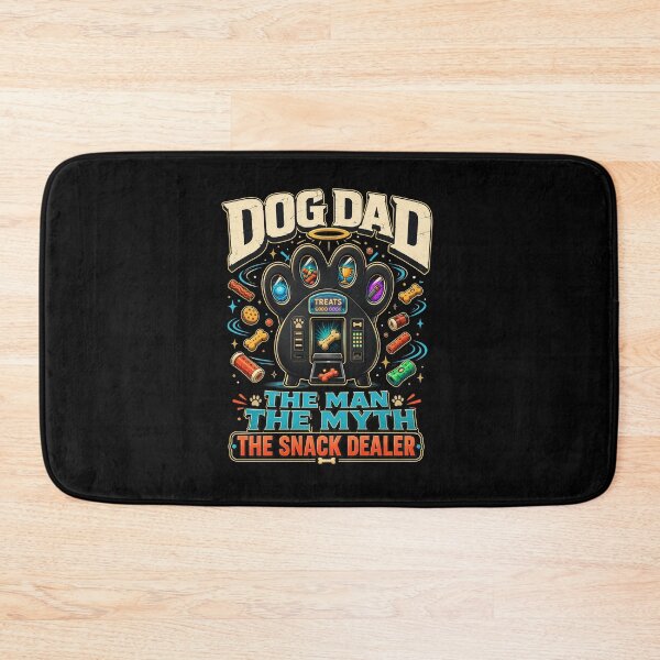 Item preview, Dog Dad The Man The Myth The Snack Dealer designed and sold by SoyLamderma.