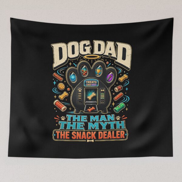 Item preview, Dog Dad The Man The Myth The Snack Dealer designed and sold by SoyLamderma.