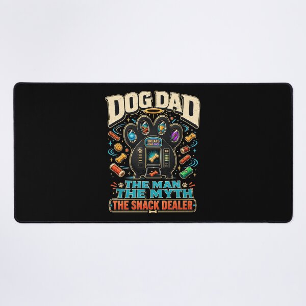 Item preview, Dog Dad The Man The Myth The Snack Dealer designed and sold by SoyLamderma.