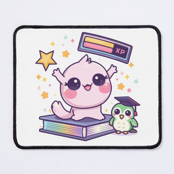 Item preview, Reading Level Unlocked Cute Kawaii Book Gamer Tee designed and sold by PlanningPress.