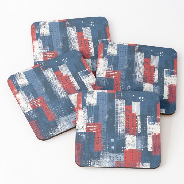 Item preview, Red White Blue American City designed and sold by CollegeTown.