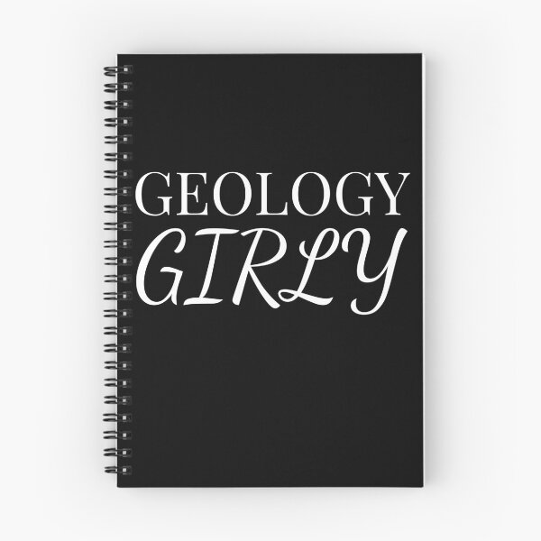 Item preview, Geology Girly (in Black) designed and sold by HyperfixationStation.