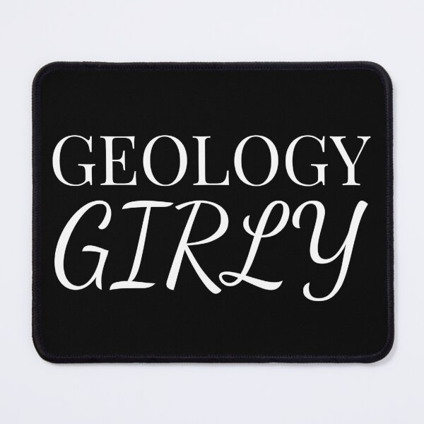 Item preview, Geology Girly (in Black) designed and sold by HyperfixationStation.