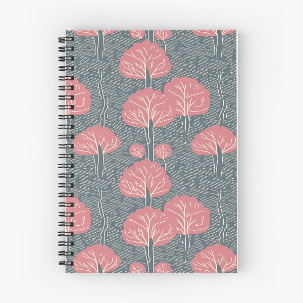 Item preview, Woodland Canopy Dusty Pink Seamless Tree Pattern designed and sold by ccitypictures.