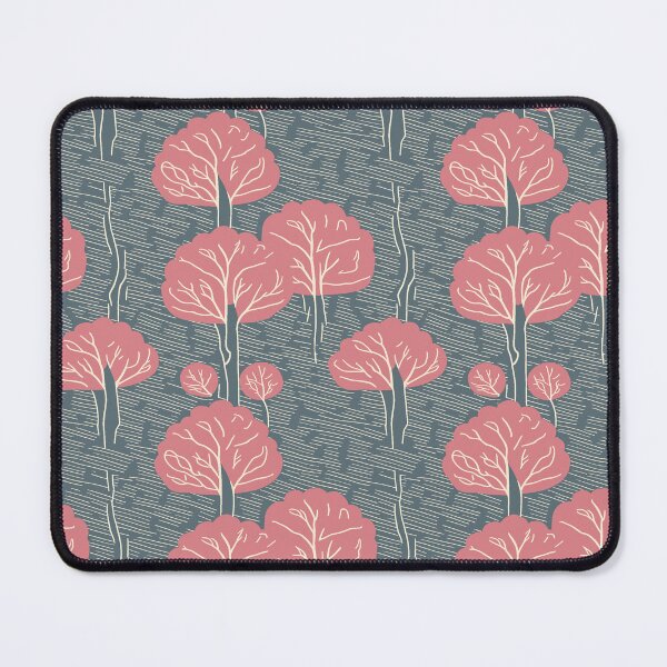 Item preview, Woodland Canopy Dusty Pink Seamless Tree Pattern designed and sold by ccitypictures.