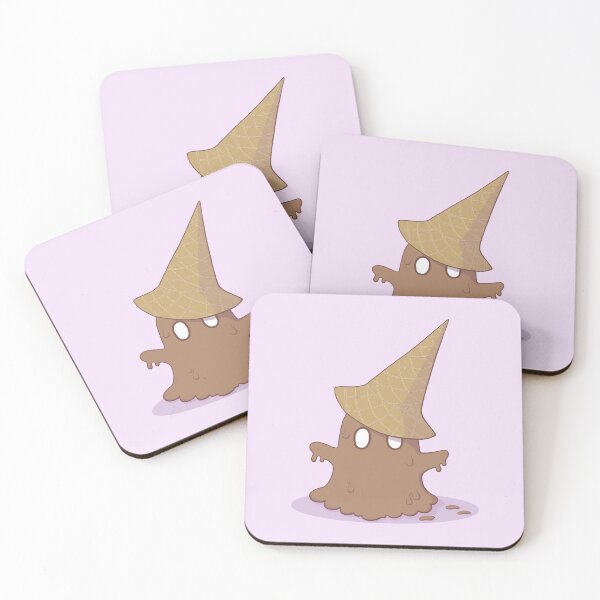 Item preview, Chocolate Ice Cream Ghost Witch designed and sold by annablankpage.