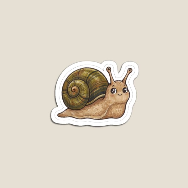 Item preview, New Zealand Native Snail Sticker designed and sold by ToiKiri.