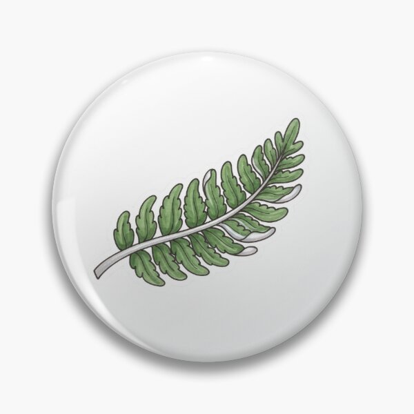 Item preview, Silver Fern Sticker | New Zealand Native designed and sold by ToiKiri.