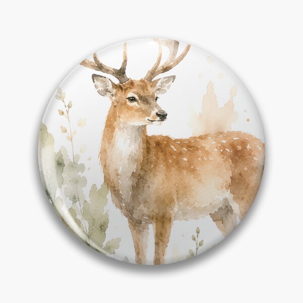 Item preview, Watercolour Deer designed and sold by JoJays Designs.